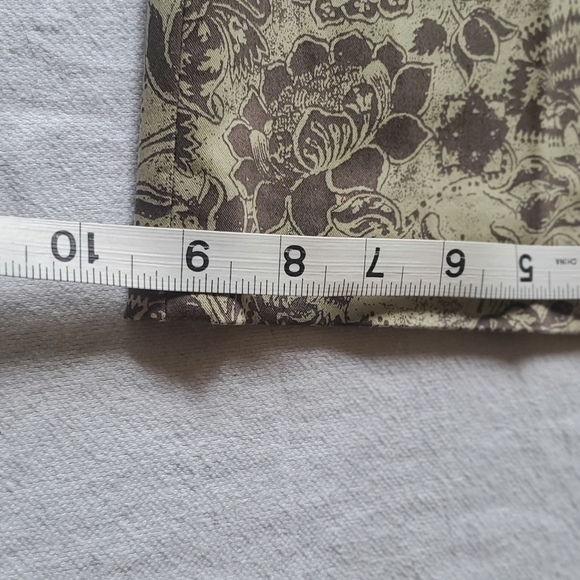 Sigrid Olsen Highland Meadow Sage Mix Side Zippered Sz. 12 Pants - Picture 12 of 12